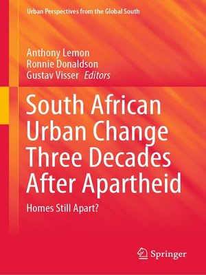 cover image of South African Urban Change Three Decades After Apartheid